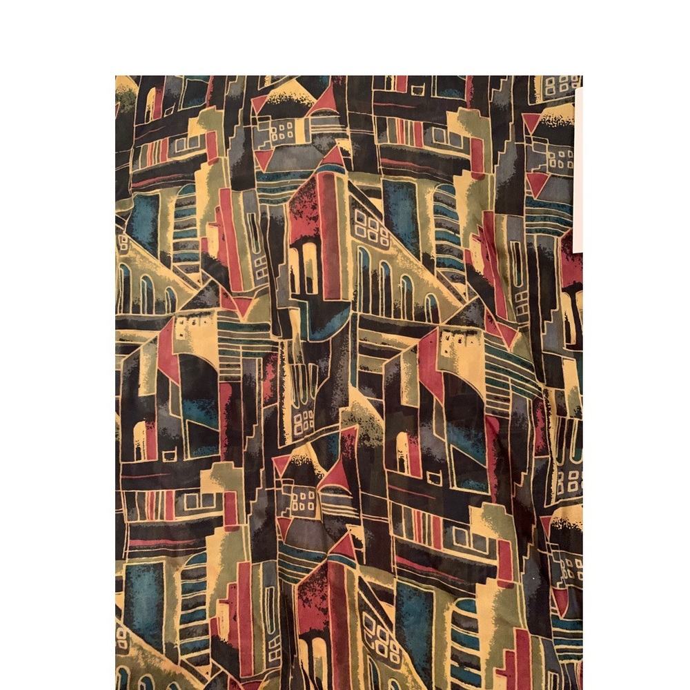 VINTAGE UTOPIA men’s Silk button down sz XL - Picture 3 of 3